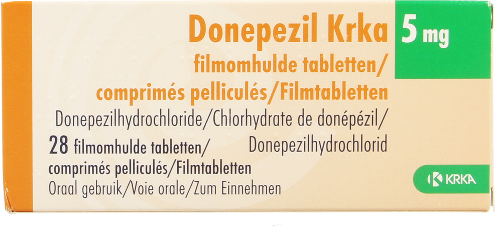Donepezil Krka 5mg Comp Pell 28 X 5mg 1