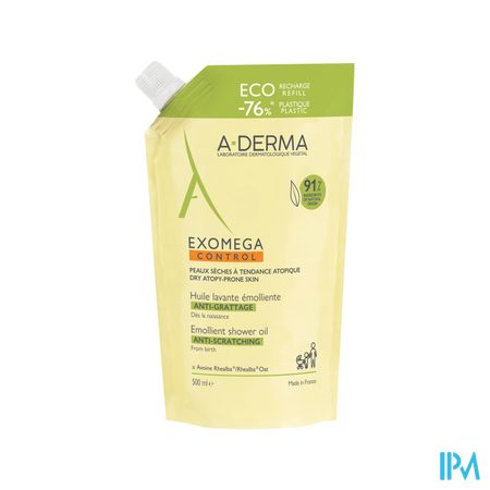 Aderma Exomega Control Wasolie Emol. Refill 500ml 2