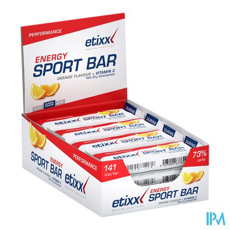 Etixx Energy Sport Bar Orange 12x40g 1