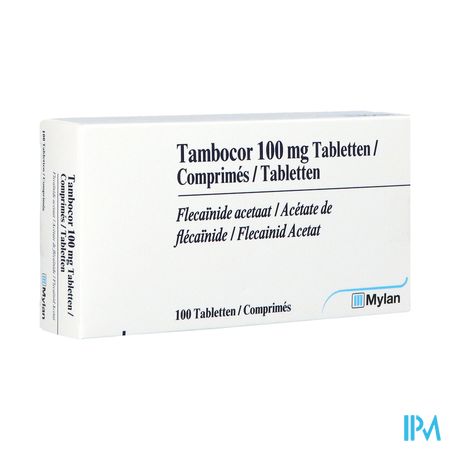 Tambocor Pi Pharma Comp 100 X 100mg Pip