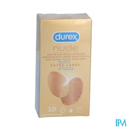 Durex Nude Xl Preservatifs 10