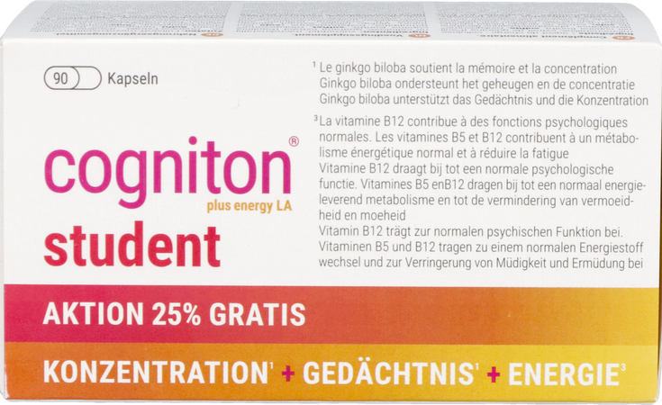 Cogniton Student Promo-25% Caps 90 1
