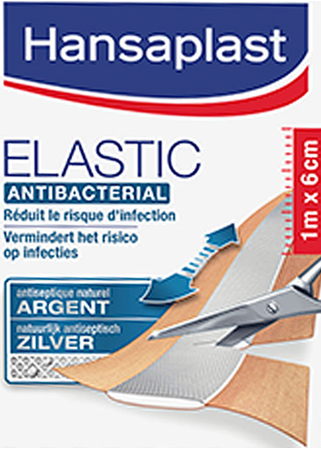 Hansaplast Med Elastic Pleister 1mx6cm 47751