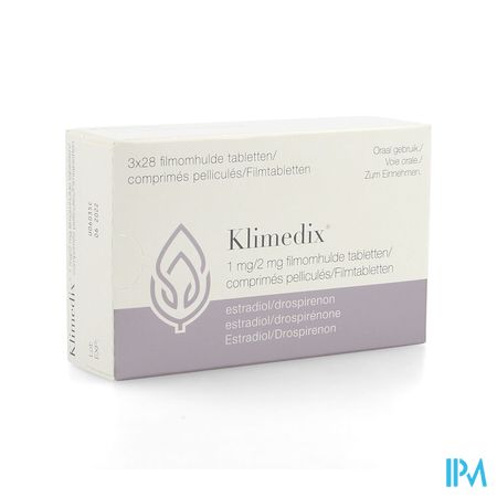 Klimedix 1mg/2mg Comp Pell 3 X 28