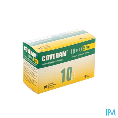 Coveram 10mg/ 5mg Comp 90