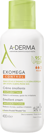 Aderma Exomega Control Creme Emolierend 400ml