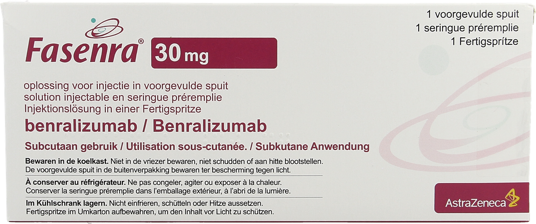 Fasenra 30mg Abacus Opl Inj 1ml Voorgev.spuit 1 3