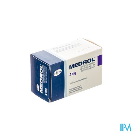 Medrol 100 Tabl 4mg Unit Dose