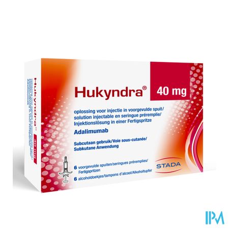 Hukyndra 40Mg/0,4Ml Voorgevulde Pen  2