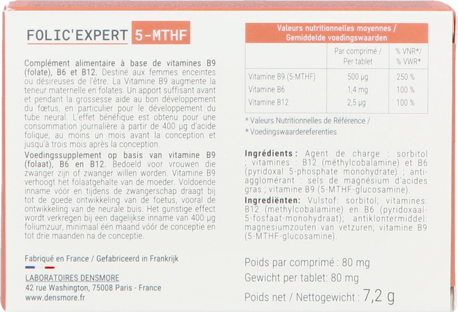 Folic'expert Tabl 90 3