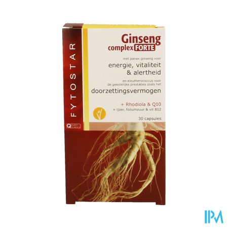 Fytostar Ginseng Complex Forte Caps 30 1