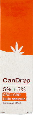 Candrop 5% Cbg + 5% Cbd 10ml Cbx Medical 5