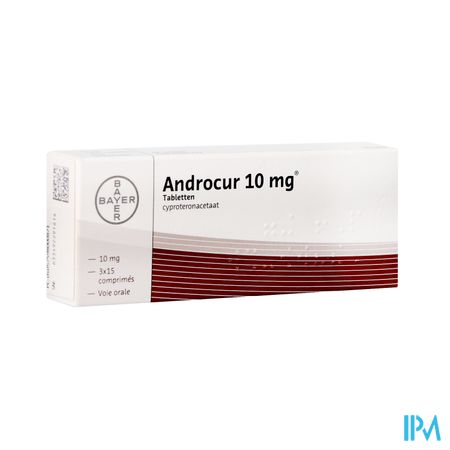 Androcur 10mg 3 X 15 Comp.