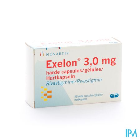 Exelon Caps 56 X 3,0mg 1