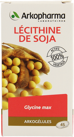Arkogelules Lecithin Soja Vegetal 45 12