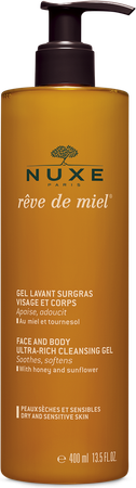 Nuxe Reve De Miel Reinigingsgel Gelaat-lich. 400ml 2