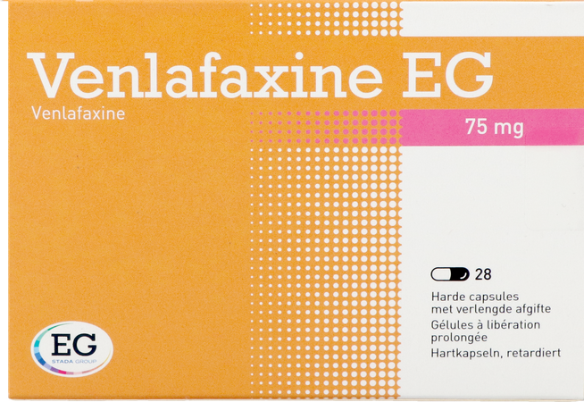 Venlafaxine EG  75 Mg Caps Verlengde Afgifte 28 1