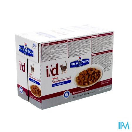 Hills Prescrip.diet Feline Id Salmon 12x85g 1883u 1