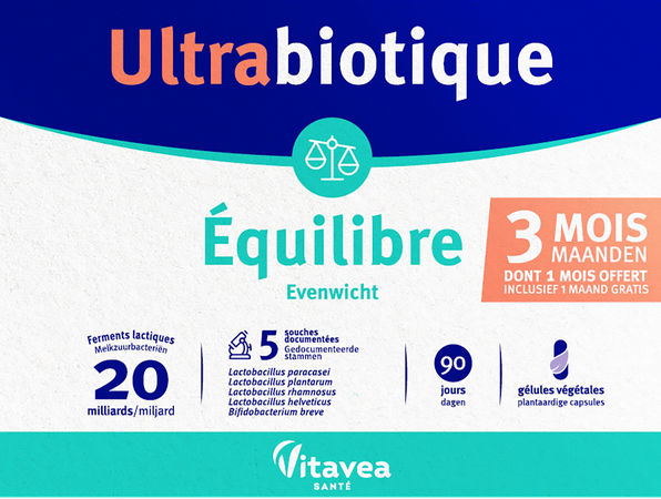 Ultrabiotique Evenwicht 90dagen Gel. 90 2