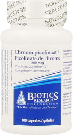 Chrome Picolinat 200y Biotics Caps 100 4