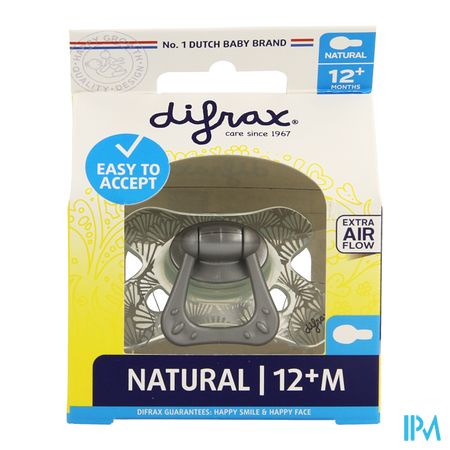 Difrax Fopspeen Natural 12m+ Girl 11