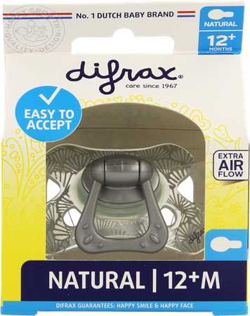 Difrax Fopspeen Natural 12m+ Girl 11
