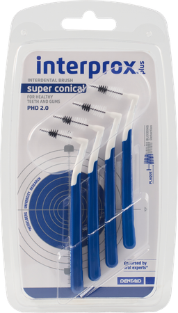 Interprox Plus Super Conical Donkerblauw Interd.4 1