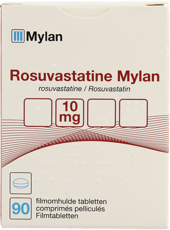 Rosuvastatine Viatris 10mg Filmomh Tabl 90 5
