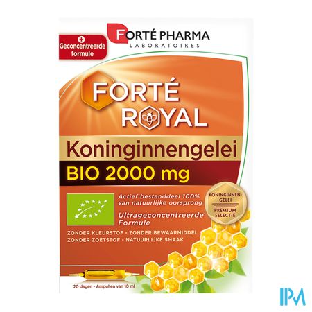Koninginnengelei Bio 2000mg Amp 20x10ml 2
