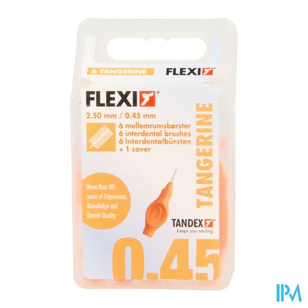 Flexi Orange Borsteltje Ultra Fine Interdentaal 6 2