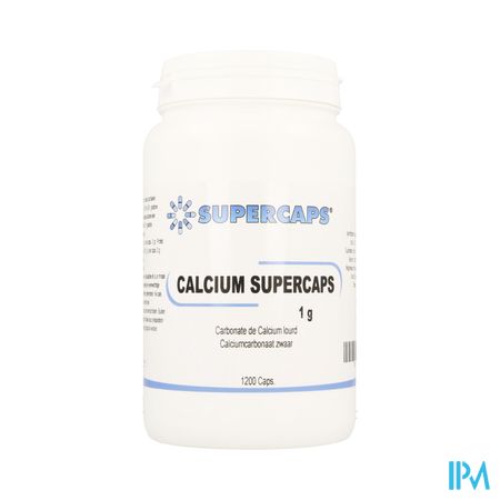 Calcium Carb. Supercaps Caps 1200x1000mg