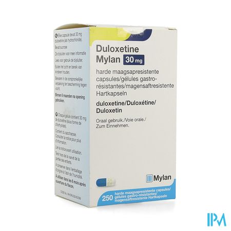 Duloxetine Mylan Maagsapres. Caps 250x30mg Fl Hdpe 2