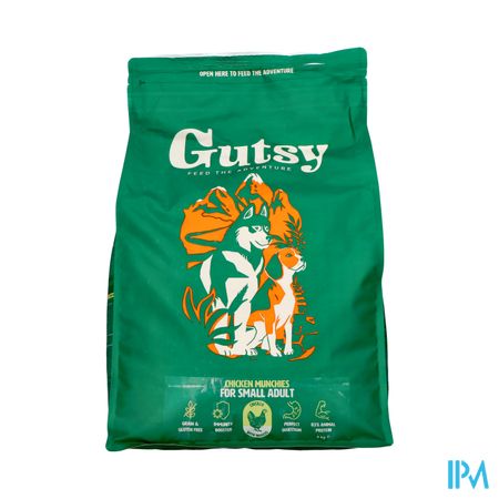 Gutsy Chicken Munchies Small Adult 10kg 1