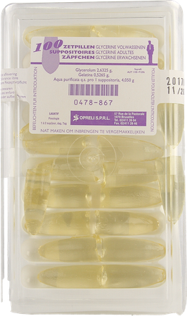 Glycerine Sopreli Supp Ad 100 1