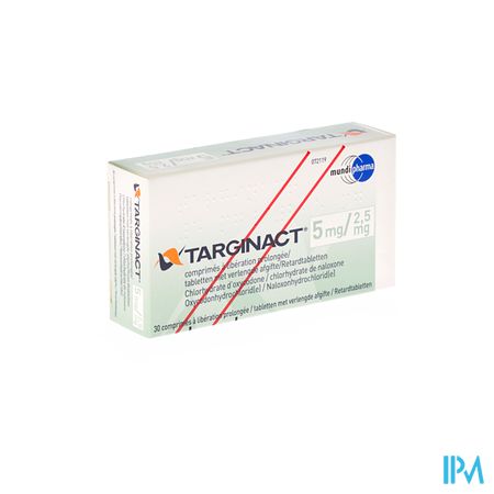 Targinact Comp Prol 5/2,5mg Comp 30