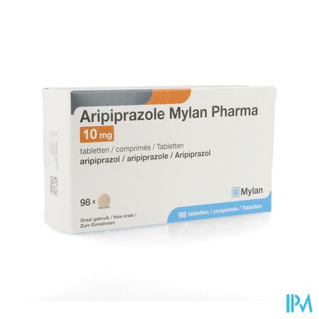 Aripiprazole Mylan 10mg Comp 98 X 10mg