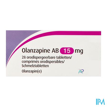 Olanzapine Ab 15mg Orodisp. Tabl 28 1