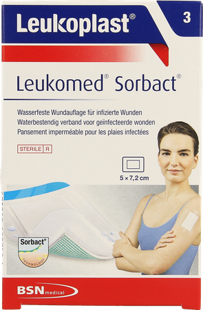 Leukomed Sorbact 5cmx7,2cm 3 Leukoplast 1