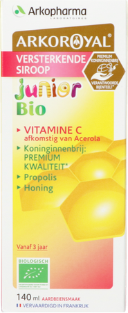 Arkoroyal Versterkende Siroop Junior Bio Fl 140ml 6