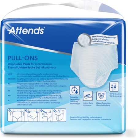 Attends Pull-ons 8l 1x16 4
