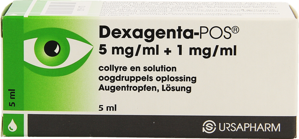Dexagenta Pos Collyre 5 Ml 1