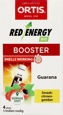 Ortis Red Energy Citron Gingembre Bio Shots 4x15ml 2