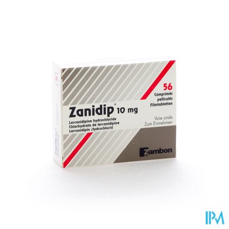 Zanidip Comp 56 X 10mg