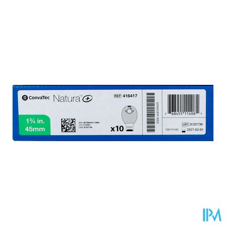 Natura + P/o Beige Invisiclose 45mm 10 416417 3