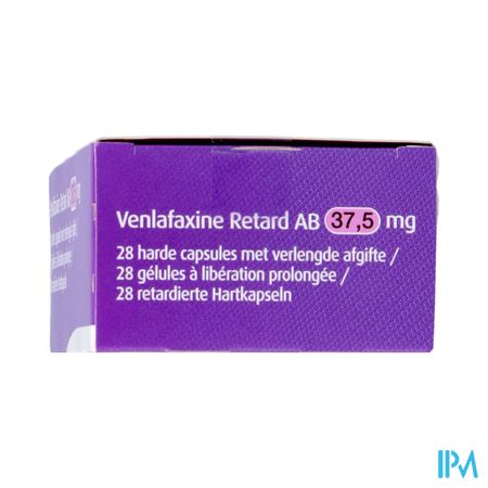 Venlafaxine Retard Ab 37,5mg Caps Lib. Prol 28 1