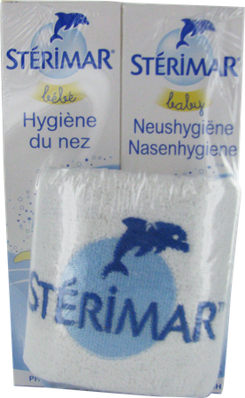 Sterimar Duo Bebe Hygiene 2x100ml + Bavoir Promo 1
