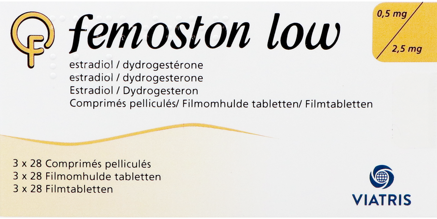 Femoston Low 0,5mg/2,5mg Orifarm Comp Pell 84 Pip 1