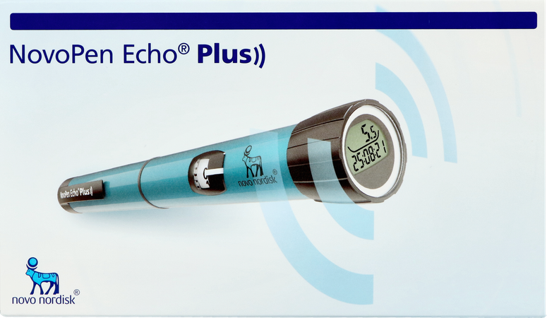 Novopen Echo Plus Bleu Stylo Injection Insuline 1