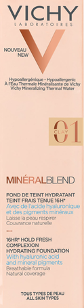 Vichy Mineralblend Fdt Clay 01 30ml 2