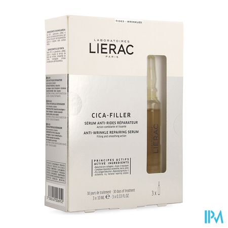 Lierac Cica Filler Serum A/rides Repar. Amp 3x10ml 1